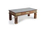 Giner y Colomer Mesa Centro Palisandro con Azulejos y Latón 120x60cm